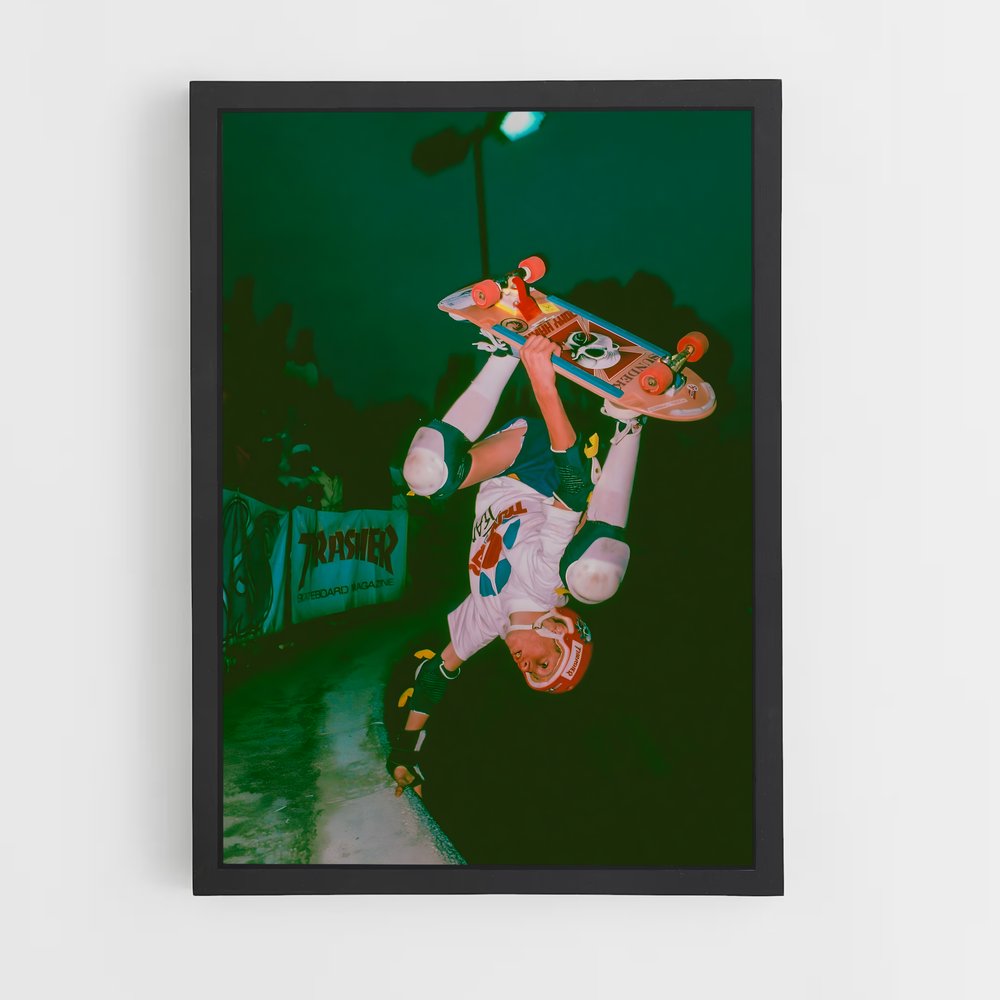 Poster Tony de hawk – affiche Skateboard (vue 2)